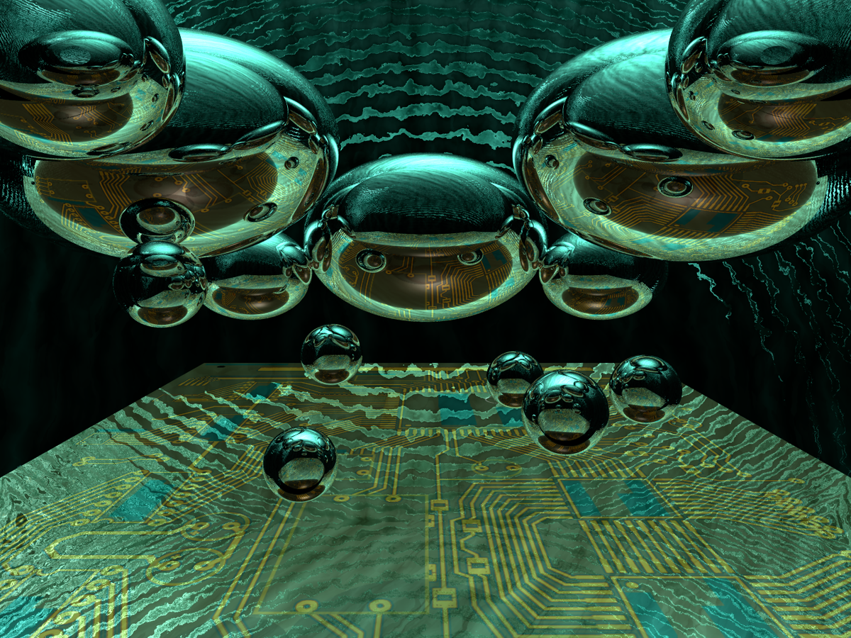 Aus dem Nichts: Quantenannealer simuliert Zerfall des falschen Vakuums