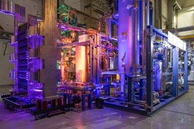 Einweihung des PEM-Elektrolyse-Teststands