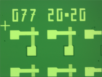 Memristoren auf einer Platine