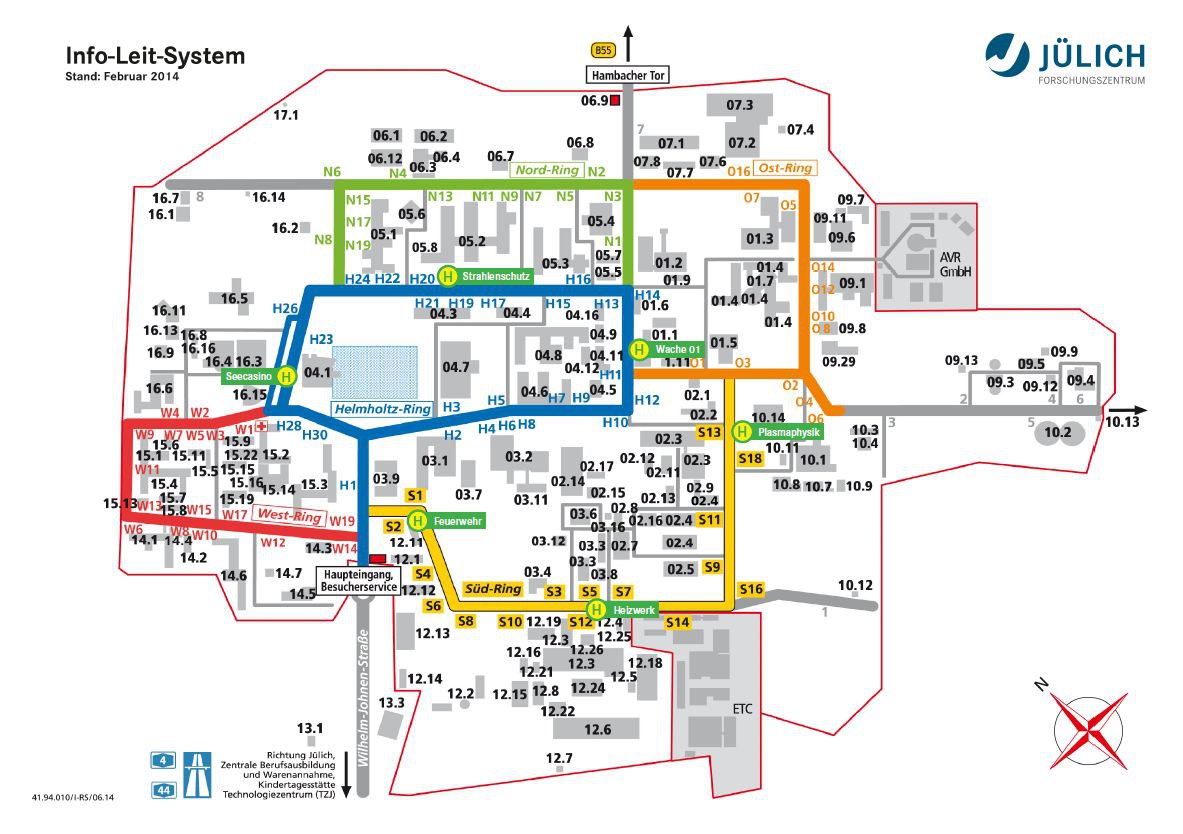 Lageplan und Anfahrt