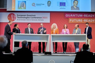 Quantum Leap Forward: HPCQS Highlights from the European Quantum Technologies Conference 2023