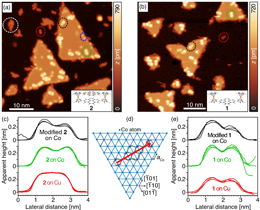 Cyclophane with eclipsed pyrene units enables construction of spin interfaces with chemical Accuracy