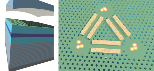 Electrical controlled photon condensates in III/V semiconductor heterostructures